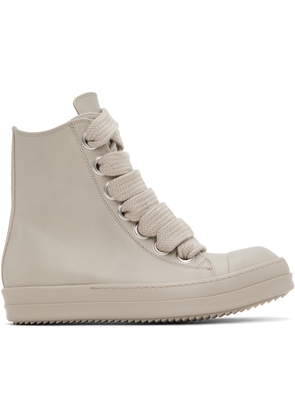Rick Owens Off-White Washed Calf Sneakers