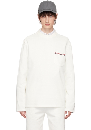 Thom Browne Off-White Oversized Sweatshirt