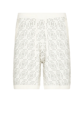 Honor The Gift A-spring H Knit Short in Bone - Cream. Size M (also in S).