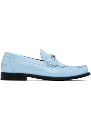 Versace Blue Medusa '95 Patent Loafers