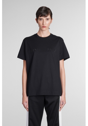 Givenchy T-Shirt In Black Cotton