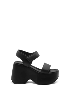 Vic Matié Rubber Wedge With Strap Closure