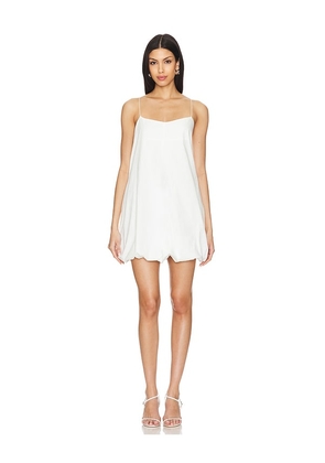 FAITHFULL THE BRAND Anais Mini Dress in White. Size M, S, XL.