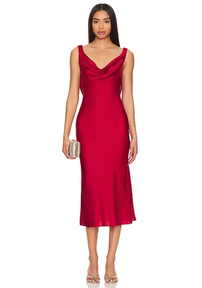 Katie May Heidi Dress in Red. Size L, S.