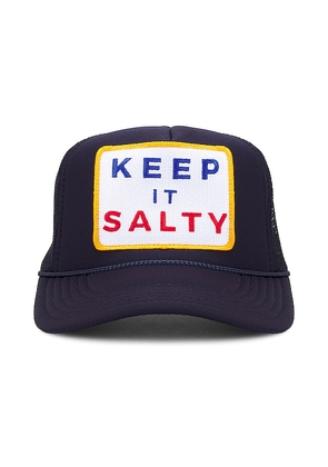 Friday Feelin Salty Hat in Navy.