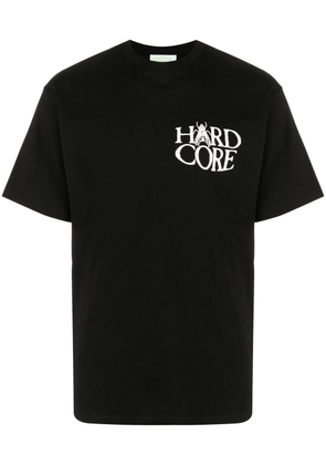 Aries graphic-print short-sleeved T-shirt - Black