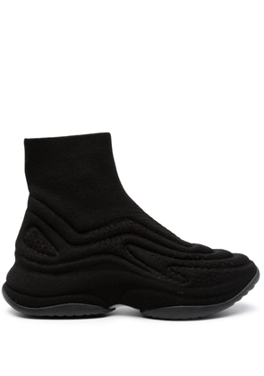 Ash knitted sock sneakers - Black