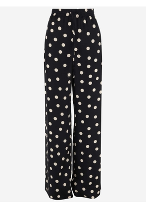 Stella Mccartney Pants With Polka Dot Pattern