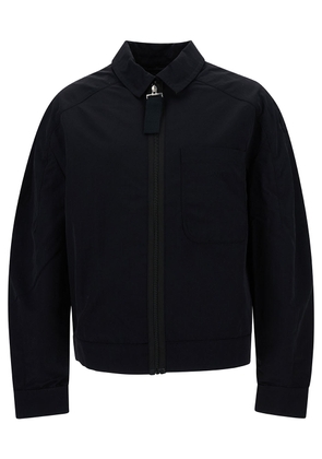Jacquemus Zip-Up Jacket With Tonal Logo Embroidery