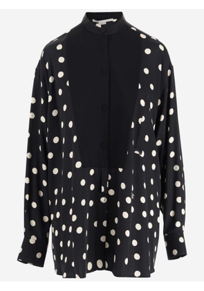 Stella Mccartney Viscose Shirt With Polka Dot Pattern