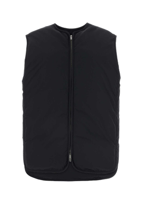 Jil Sander Black Polyester Sleeveless Down Jacket