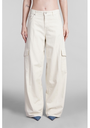 Haikure Bethany Jeans In Beige Cotton