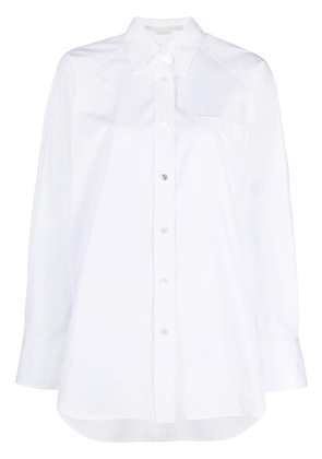 Stella McCartney long-sleeve cotton shirt - White