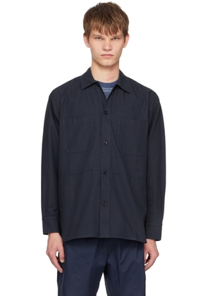 NORSE PROJECTS Navy Ulrik Shirt