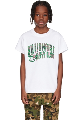 Billionaire Boys Club Kids White Camo Arch T-Shirt