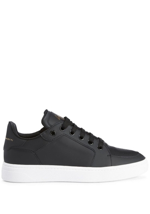 Giuseppe Zanotti leather low-top sneakers - Black