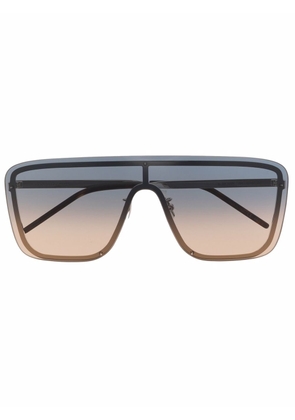 Saint Laurent Eyewear SL364 Mask sunglasses - Silver