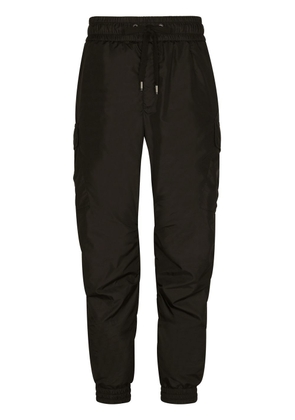 Dolce & Gabbana tapered cargo track pants - Black