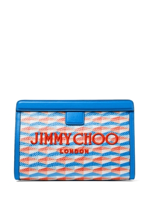 Jimmy Choo Avenue clutch bag - Blue