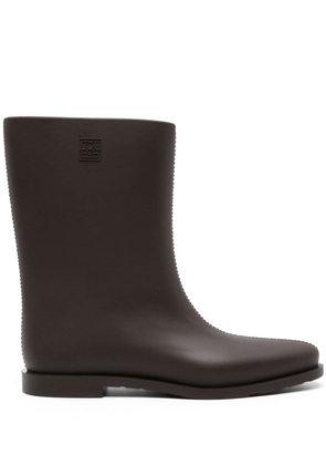 TOTEME The Rain almond-toe boots - Brown