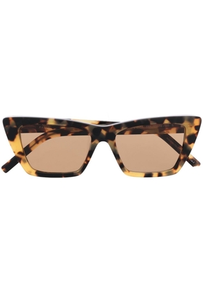 Saint Laurent Eyewear Mica cat-eye sunglasses - Brown