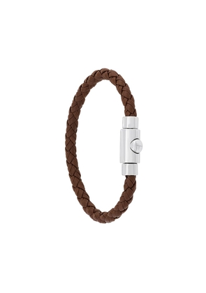 Ferragamo thin woven bracelet - Brown