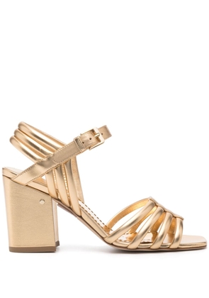 Laurence Dacade Camila 85mm leather sandals - Gold