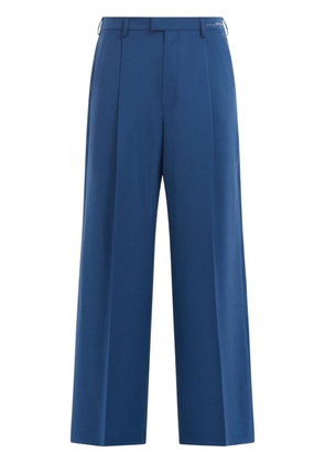 Marni pleat-detail tailored trousers - Blue