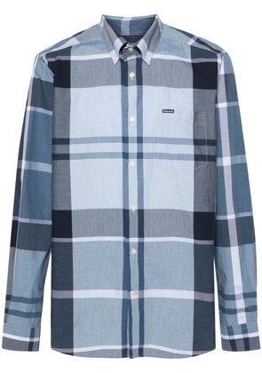 Barbour checked cotton shirt - Blue