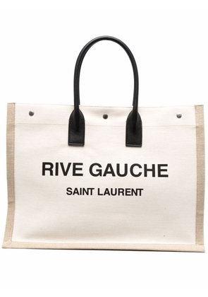 Saint Laurent Rive Gauche tote bag - Neutrals
