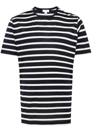 Sunspel striped cotton T-shirt - Blue