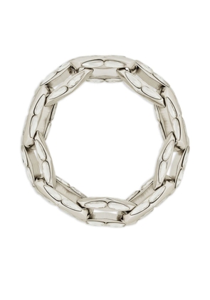 Saint Laurent polished-effect bracelet - Grey