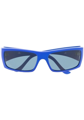 Vuarnet Altitude rectangle-frame sunglasses - Blue