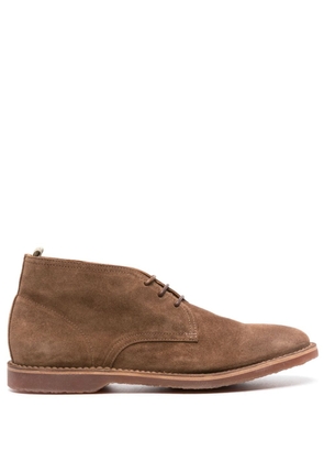 Officine Creative Kent 004 suede ankle boots - Brown