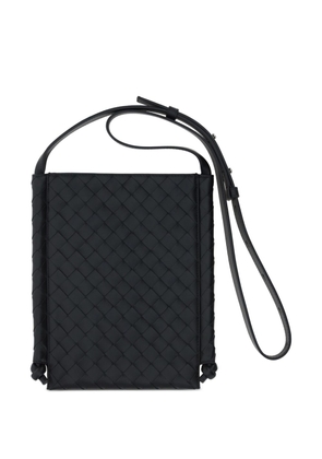Bottega Veneta small Loop flat crossbody bag - Black