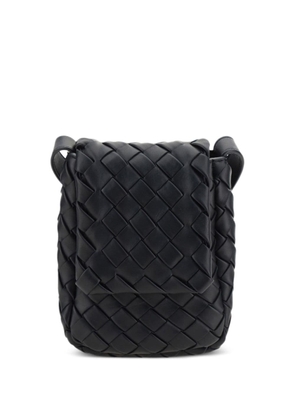 Bottega Veneta mini Vertical Cobble crossbody bag - Black