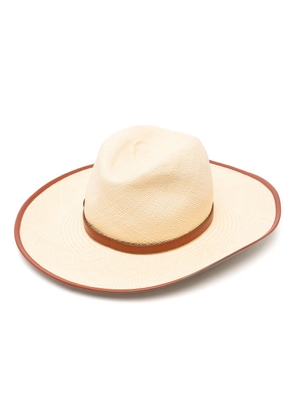 Chloé Marcie Panama hat - Neutrals