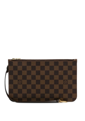 Louis Vuitton Pre-Owned 2014 Damier Ebene Neverfull MM pouch - Brown