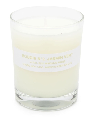 A.P.C. Bougie No. 2 jasmin scented candle - White