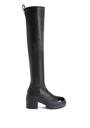 Giuseppe Zanotti Avela 70mm thigh-high leather boots - Black