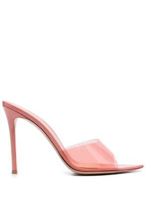 Gianvito Rossi 120mm transparent high-heel sandals - Pink
