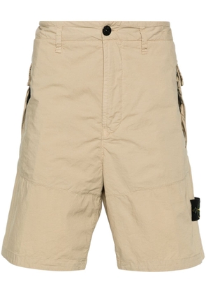 Stone Island Compass-badge bermuda shorts - Neutrals