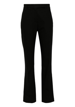 Brunello Cucinelli straight-leg cropped trousers - Black
