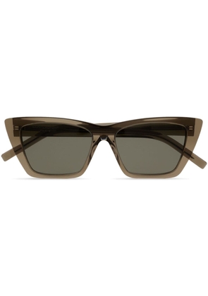 Saint Laurent Eyewear SL 276 Mica cat-eye frame sunglasses - Brown