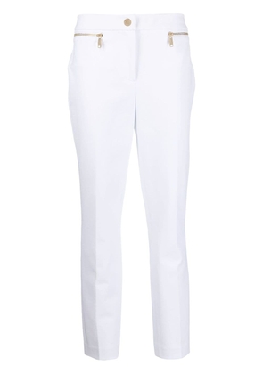 Michael Kors mid-rise slim trousers - White