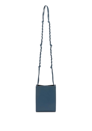 Jil Sander small Tangle leather crossbody bag - Blue
