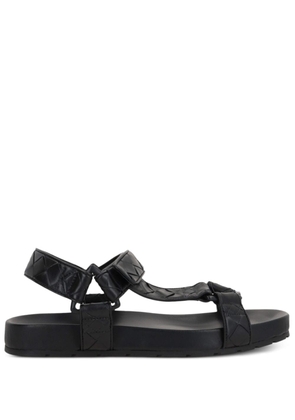 Bottega Veneta Trip leather sandals - Black