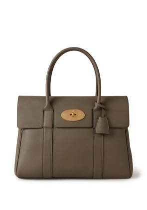 Mulberry small Bayswater leather tote bag - Green