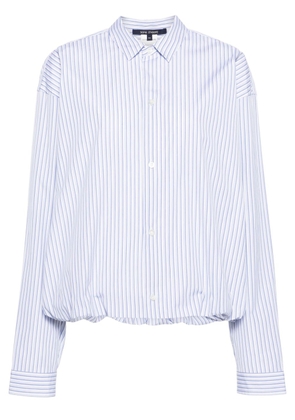 Sofie D'hoore long-sleeve striped cotton shirt - Blue