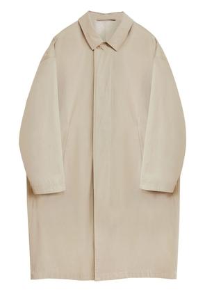 LEMAIRE button-up trench coat - Neutrals